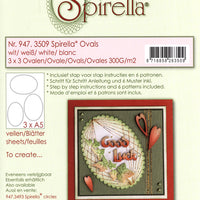 Le Crea Design - Spirella Cards - 9 Pre Cut Ovals