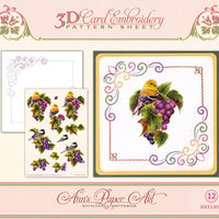 Ann's Paper Art - Embroidery patterns and flower sheets