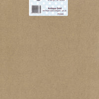 Foundation A4 Pearl Cardstock 230gsm pk 20 - Antique Gold
