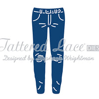 Tattered Lace Die - George's Jeans