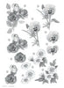 Craft UK Floral -Rose/Daisy/Pansy - Silver