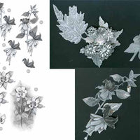 Craft UK Floral - Fuchsia - Silver
