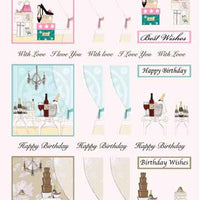 Craft UK Boutique Window Decoupage Shoes