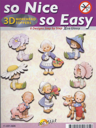 Morehead So Nice and Easy (8) - Children with flowers (pack 8)