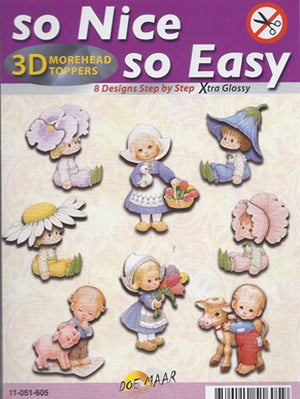 Morehead So Nice and Easy (8) - Children with flowers (pack 8)