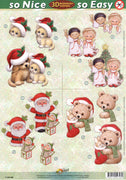 Morehead So Nice and Easy (4) - Santa and Children and Friendly Animals