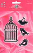 Joy! Crafts Cutting & Embossing Set -Birds and Bird Cage