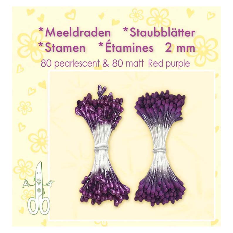 Stamen - Red Purple