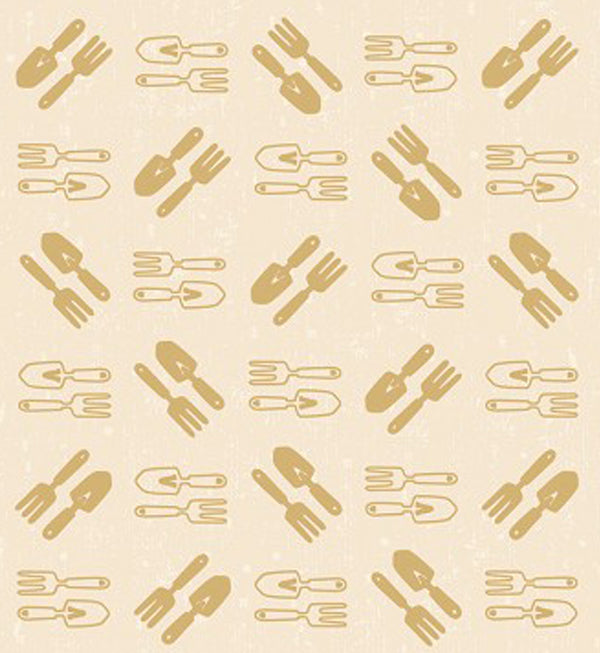 Lea'bilities Embossing Folder -  Garden Tools Small