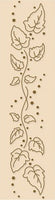 Lea'bilities Border Embossing Folder - Ivy Swirl