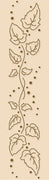 Lea'bilities Border Embossing Folder - Ivy Swirl