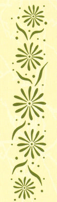 Border embossing folder Flowers 1