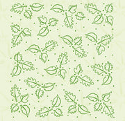 Embossing Folder Background Leaves