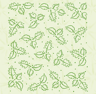 Embossing Folder Background Leaves