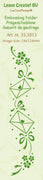 LeCrea Border embossing folder Envelopes