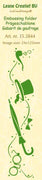 Border Embossing Folder Gentlemen