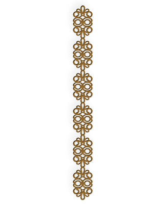 Border embossing folder elements