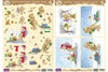 3D Precut Popcorn Bear-Sled and Skiing