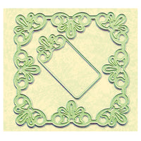 Lea'bilitie Die - frame square lace cut and embossing die