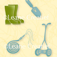 Lea'bilities Clear Stamp - Garden Tools