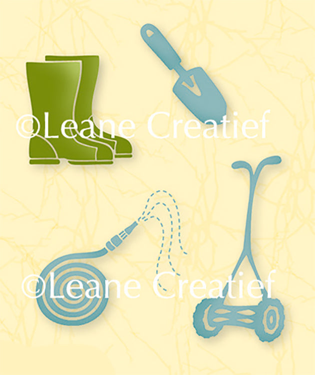 Lea'bilities Clear Stamp - Garden Tools