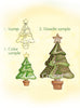 Lea'bilities Clear Stamp - Christmas tree