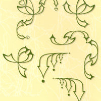 Project Life & Cards LeCreaDesign clear stamp Arrows open