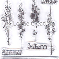 Project Life & Cards clear stamp Seasons