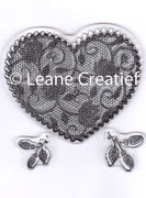 Clear stamp Lace Heart