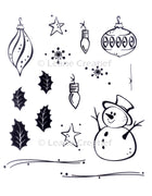 LeCreaDesign Clear Stamp Holidays
