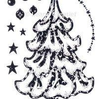 LeCreaDesign Clear Stamp Christmas Tree