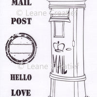 LeCreaDesign Clear Stamp Mailbox