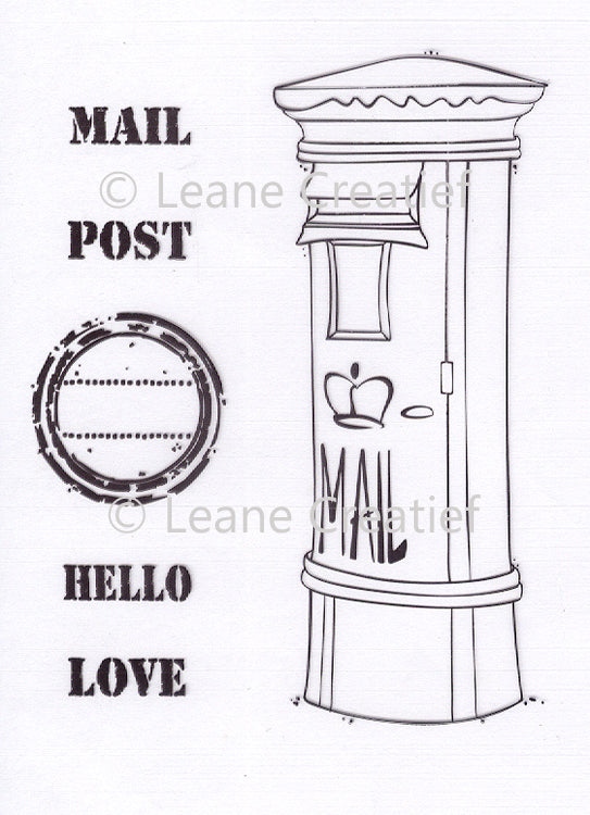 LeCreaDesign Clear Stamp Mailbox