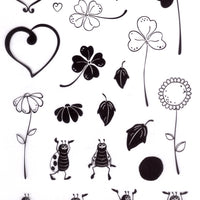 LeCrea Combi clear stamp Good Luck