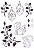 LeCrea Combi clear stamp Christmas scene