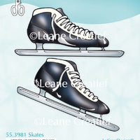 LeCreaDesign Clear Stamp - Skates