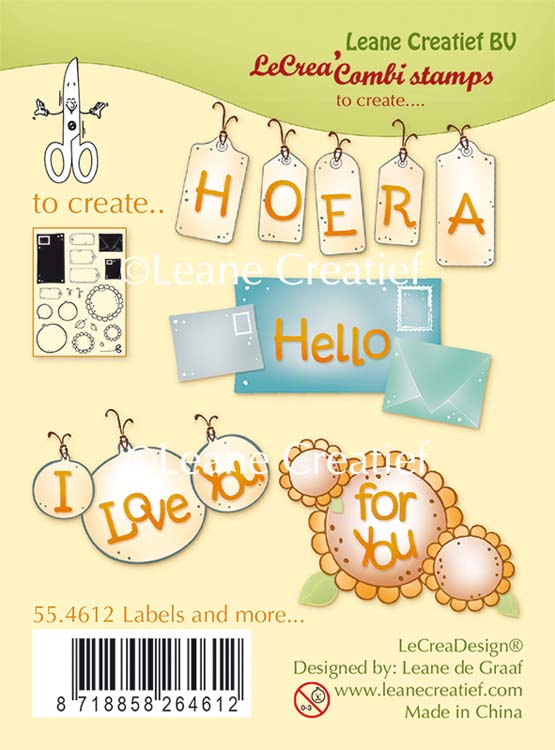 Clear Stamp Labels and More