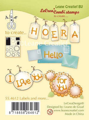 Clear Stamp Labels and More