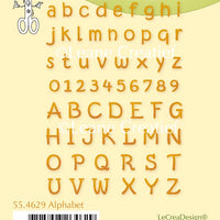 Clear Stamp Alphabet