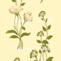 Clear Stamp Flower Swirls