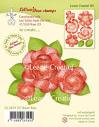 Lecreadesign Clear Stamp 3D Flower Rose