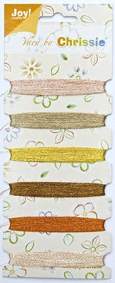 Chrissies Threads golds, browns and copper