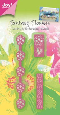 Joy! Crafts Cutting Die - 3D Fantasy Flower Border