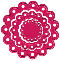 Joy! Crafts Cutting Die - Mini Scalloped Circles