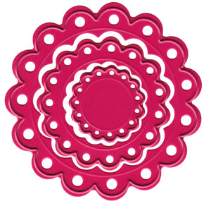 Joy! Crafts Cutting Die - Mini Scalloped Circles