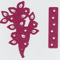 Joy! Crafts Cutting Die - branch with flowers + flowers