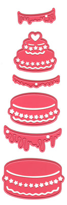 Joy! Crafts Cutting Die - (6pcs) Cake-parts