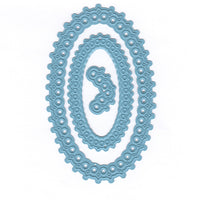 Joy! Crafts Cut & Emboss Die - Oval Elegant