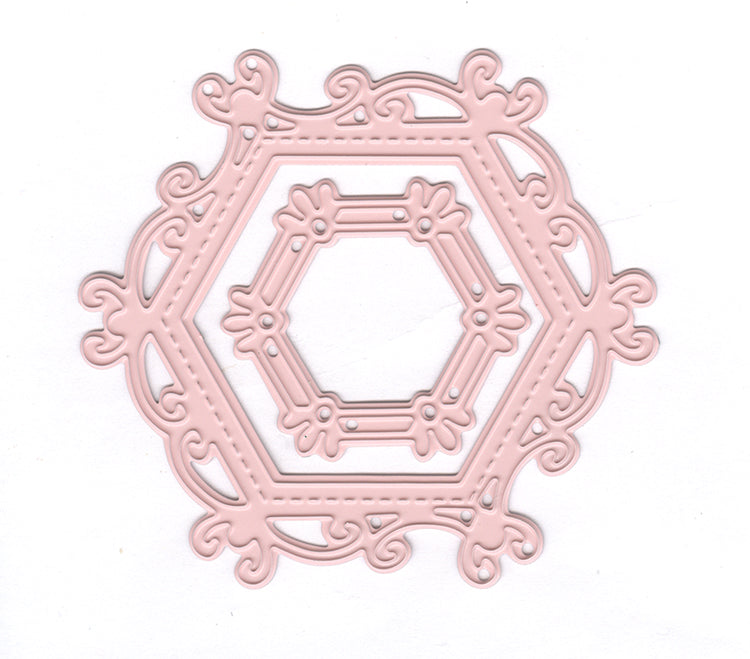 Joy! Crafts Cutting Die - Mery's Hexagonal Gracefully