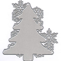 Joy! Crafts Cutting Die - Christmas Tree with snowflakes
